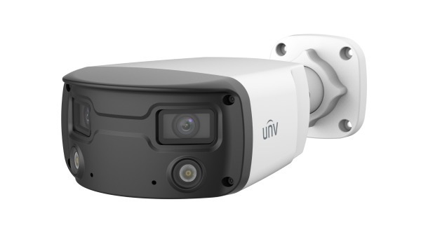 Uniview IPC2K24SE-ADF40KMC-WL-I0 – 4MP ColorHunter OmniView Fixed Warm Light Bullet Network Camera