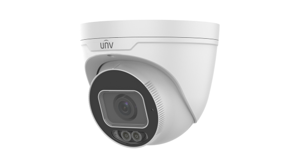 Uniview IPC3634SE-ADF40K-WL-I0 – 4MP ColorHunter Fixed Warm Light Turret Network Camera