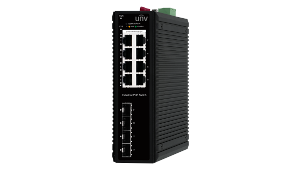 Uniview IS5000-8GT4GP-POE-IN@PWR120 – Managed Industrial Ethernet Switch(PoE)