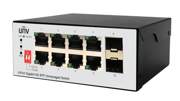 Uniview ISW2000-8GT2GP-IN – Harsh Switch