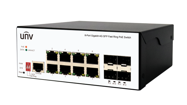 Uniview ISW5000-8GT4GP-POE-IN – Harsh PoE Switch
