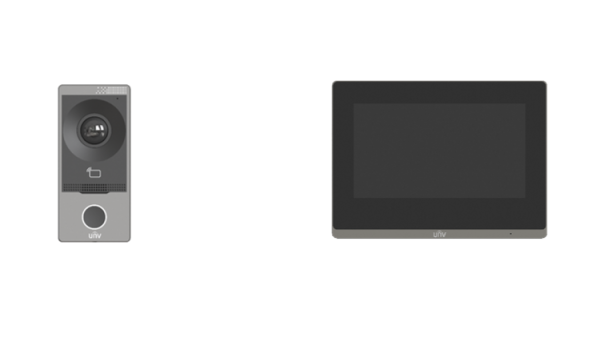 Uniview KIT/201S/372S – Villa Video Intercom Kit(Including 1 PCS Door Station,1 PCS Indoor Station)