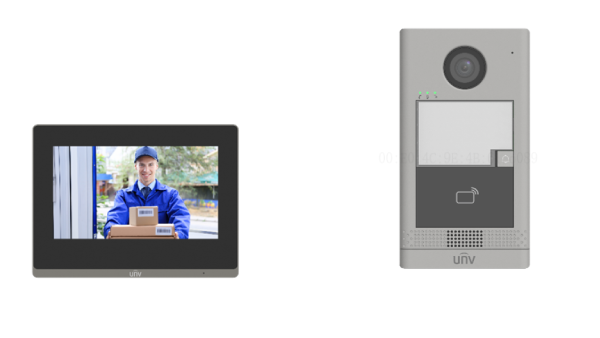 Uniview KIT/202S/372S – Villa Video Intercom Kit(Including Door Station,Indoor Station)