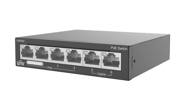 Uniview NSW2020-6T-POE-IN – Unmanaged Ethernet Switch(PoE)