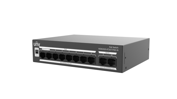 Uniview NSW2020-8T2GT-POE-IN – Unmanaged Ethernet Switch(PoE)