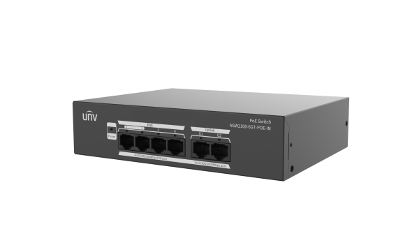 Uniview NSW2100-6GT-POE-IN – Gigabits PoE Switch