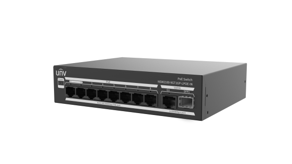 Uniview NSW2100-9GT1GP-LPOE-IN – Gigabits PoE Switch