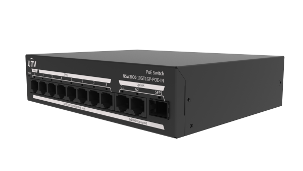 Uniview NSW3000-10GT1GP-POE-IN – Gigabit Cloud Management PoE Switch