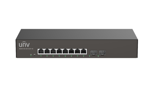 Uniview NSW5100-8GT2GP-IN – 8GT Layer-2 Switches