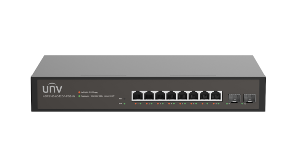Uniview NSW5100-8GT2GP-POE-IN – 8GT Layer-2 Switches(PoE)
