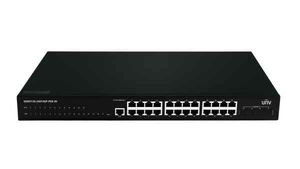 Uniview NSW5130-24GT4GP-POE-IN – 24GE Ethernet Switch(PoE)
