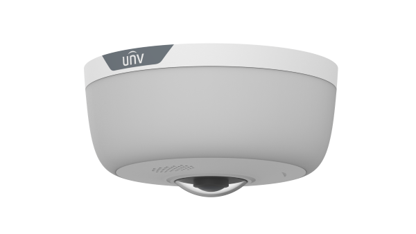 Uniview PKC17C0@6-C-LP – 12MP Parking Space License Plate Detection Fisheye Dome Network Camera