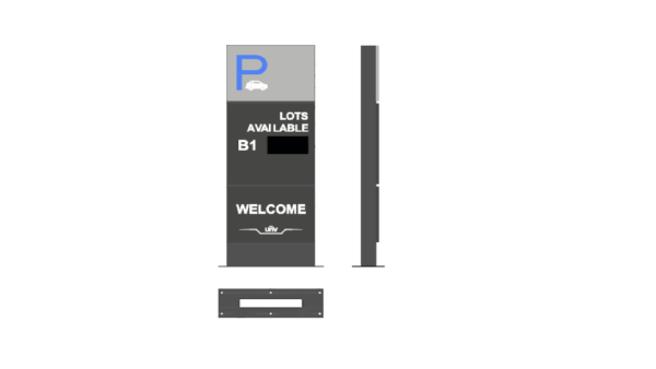Uniview PKS3301-RG – Single-Level Parking Availability Information Screen