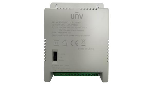 Uniview PWR-DC1205-C8-EU – 8-Channel Switching Power European Standard