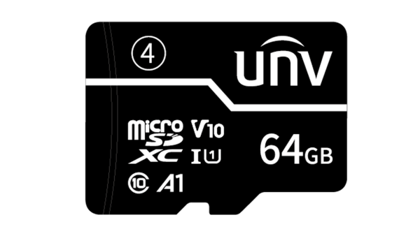 Uniview TF-64G-T-C – TF Card,64GByte,UNV,White Card